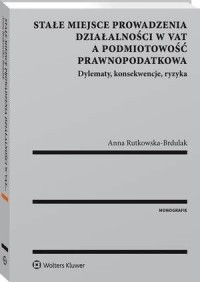 Stałe miejsce prowadzenia działalności - okłakda ebooka