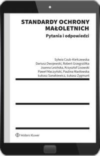 Standardy ochrony małoletnich. - okłakda ebooka