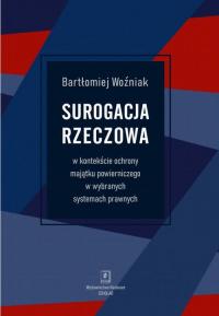 Surogacja rzeczowa. w kontekście - okłakda ebooka