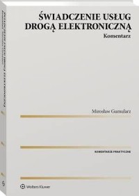 Świadczenie usług drogą elektroniczną. - okłakda ebooka