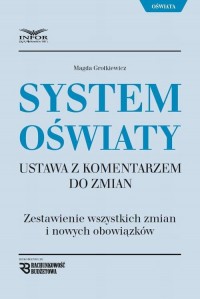 System Oświaty Ustawa z komentarzem - okłakda ebooka