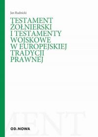 Testament żołnierski i testamenty - okłakda ebooka