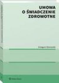 Umowa o świadczenie zdrowotne - okłakda ebooka