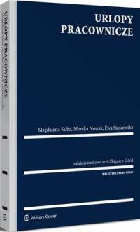 Urlopy pracownicze - okłakda ebooka