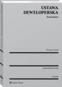 Ustawa deweloperska. Komentarz - okłakda ebooka