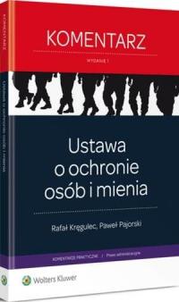 Ustawa o ochronie osób i mienia. - okłakda ebooka