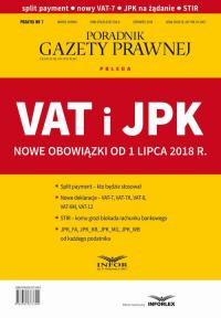 VAT i JPK Nowe obowiązki od 1 lipca - okłakda ebooka