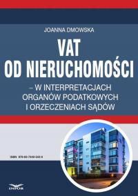 VAT od nieruchomości w interpretacjach - okłakda ebooka