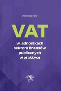 VAT w jednostkach sektora finansów - okłakda ebooka