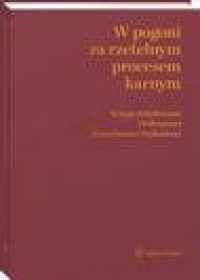 W pogoni za rzetelnym procesem - okłakda ebooka