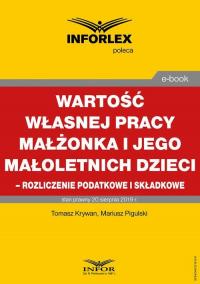 Wartość własnej pracy małżonka - okłakda ebooka