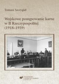 Wojskowe postępowanie karne w II - okłakda ebooka