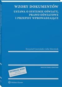 Wzory dokumentów - ustawa o systemie - okłakda ebooka