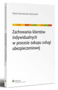 Zachowania klientów indywidualnych - okłakda ebooka