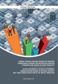 ZADANIA I ŚRODKI DZIAŁANIA RZĄDOWYCH - okłakda ebooka