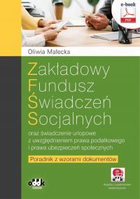 Zakładowy fundusz świadczeń socjalnych - okłakda ebooka
