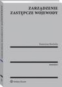 Zarządzenie zastępcze wojewody - okłakda ebooka