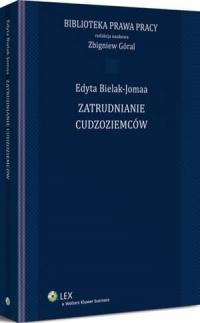 Zatrudnianie cudzoziemców - okłakda ebooka