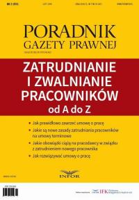 Zatrudnianie i zwalnianie pracowników - okłakda ebooka
