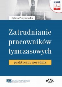 Zatrudnianie pracowników tymczasowych - okłakda ebooka