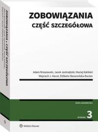 Zobowiązania. Część szczegółowa - okłakda ebooka