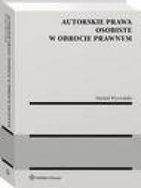 Autorskie prawa osobiste w obrocie - okłakda ebooka