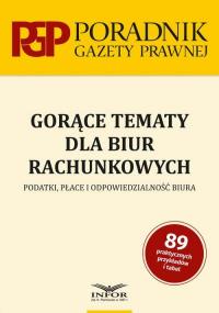 Gorące tematy dla biur rachunkowych. - okłakda ebooka