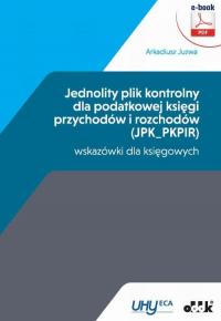 Jednolity plik kontrolny dla podatkowej - okłakda ebooka