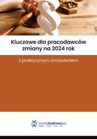 Kluczowe dla pracodawców zmiany - okłakda ebooka