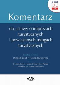 Komentarz do ustawy o imprezach - okłakda ebooka