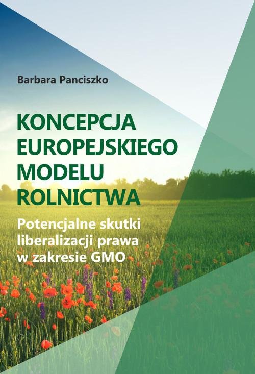 Koncepcja europejskiego modelu - okłakda ebooka