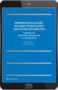 Odpowiedzialność władzy publicznej - okłakda ebooka