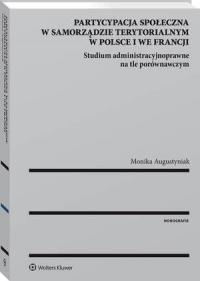 Partycypacja społeczna w samorządzie - okłakda ebooka