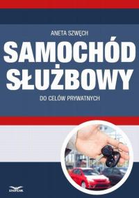 Samochód służbowy do celów prywatnych - okłakda ebooka