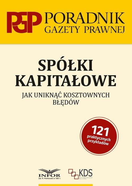 Spółki kapitałowe Jak uniknąć kosztownych - okłakda ebooka