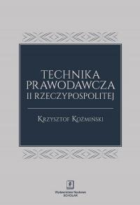 Technika prawodawcza II Rzeczypospolitej - okłakda ebooka