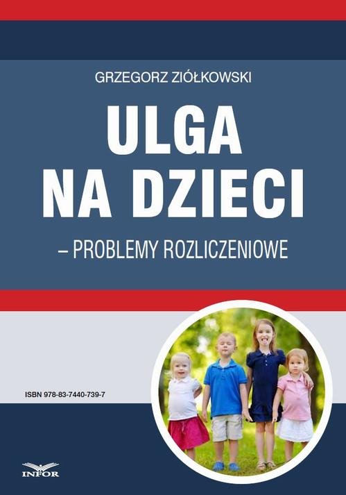 Ulga na dzieci – problemy rozliczeniowe - okłakda ebooka