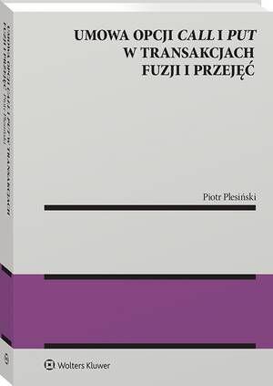 Umowa opcji call i put w transakcjach - okłakda ebooka