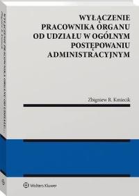 Wyłączenie pracownika organu od - okłakda ebooka