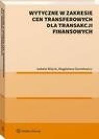 Wytyczne w zakresie cen transferowych - okłakda ebooka