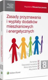 Zasady przyznawania i wypłaty dodatków - okłakda ebooka