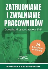 Zatrudnianie i zwalnianie pracowników - okłakda ebooka