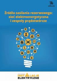 Źródła zasilania rezerwowego: sieć - okłakda ebooka