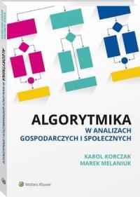Algorytmika w analizach gospodarczych - okłakda ebooka