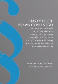 Instytucje prawa cywilnego wykorzystywane - okłakda ebooka