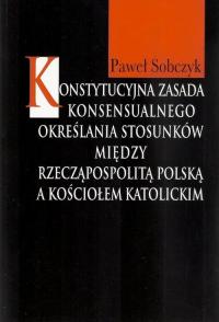 Konstytucyjna zasada konsensualnego - okłakda ebooka