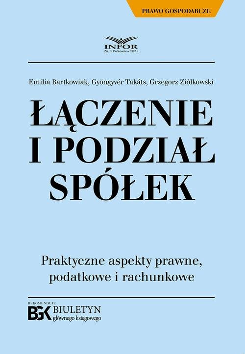 Łączenie i podział spółek. Praktyczne - okłakda ebooka