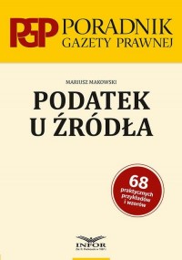 Podatek u źródła - okłakda ebooka