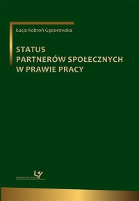 Status partnerów społecznych w - okłakda ebooka
