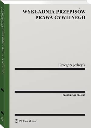 Wykładnia przepisów prawa cywilnego - okłakda ebooka